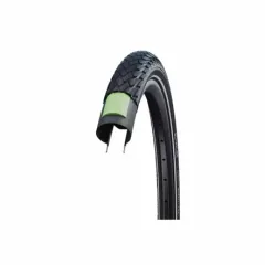 SCHWALBE plášť Marathon Green 16x1.35 (35-349) ADouble Defenseix Eco GreenGuard reflexní pruh