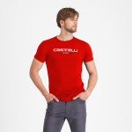 CASTELLI pánské triko '76, red