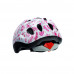 NEXELO PŘILBA FUNNY SHINY RŮŽOVO-BÍLÁ MOTÝLI S 48 - 52 cm