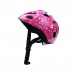 NEXELO PŘILBA FUNNY SHINY BÍLO-RŮŽOVÁ MOTÝLI S 48 - 52 cm