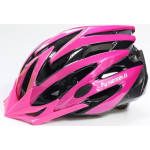 NEXELO PŘILBA STRAIGHT SHINY RŮŽOVO-ČERNÁ M 55-58 CM