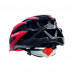 NEXELO PŘILBA STRAIGHT MATT ČERNO-ČERVENÁ M 55-58 CM
