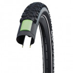 SCHWALBE plášť Smart Sam Plus 26x2.35 ADouble DefenseixPerformance DoubleDefense GreenGuard reflexní pruh