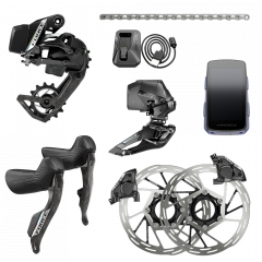SRAM Sada Force AXS 2X E1 Electronic HRD (Hammerhead Karoo barva Force, brzdové/řadící pák