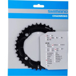 SHIMANO převodník Deore M617/627 AL 36z černý 2x10
