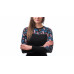 SENSOR MERINO IMPRESS dámské triko dl.rukáv černá/floral