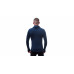 SENSOR MERINO DF pánské triko dl.rukáv s kapucí deep blue