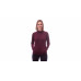 SENSOR MERINO UPPER dámská mikina celozip port red