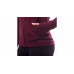 SENSOR MERINO UPPER dámská mikina celozip port red