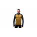SENSOR COOLMAX THERMO pánská mikina zip mustard/černá