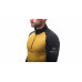SENSOR COOLMAX THERMO pánská mikina zip mustard/černá
