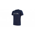 SENSOR MERINO ACTIVE MOUNTAINS pánské triko kr.rukáv deep blue