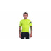 SENSOR CYKLO COOLMAX CLASSIC pánský dres kr.rukáv celozip neon yellow