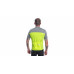 SENSOR CYKLO MOTION pánský dres kr.rukáv celozip neon yellow/šedá