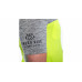 SENSOR CYKLO MOTION pánský dres kr.rukáv celozip neon yellow/šedá