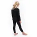SENSOR MERINO ACTIVE SET juniorský triko dl.rukáv + spodky černá