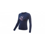 SENSOR MERINO ACTIVE FOX dámské triko dl.rukáv deep blue