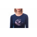 SENSOR MERINO ACTIVE FOX dámské triko dl.rukáv deep blue
