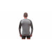 SENSOR MERINO IMPRESS pánské triko dl.rukáv šedá/maori
