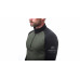 SENSOR COOLMAX THERMO pánská mikina zip olive green/černá