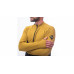 SENSOR COOLMAX THERMO pánská mikina celozip černá/mustard