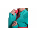 SENSOR COOLMAX THERMO dámská mikina zip korál/sea green