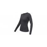 SENSOR MERINO BOLD dámské triko dl.rukáv anthracite gray