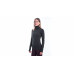 SENSOR MERINO BOLD dámské triko dl.rukáv roll neck anthracite gray