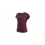 SENSOR MERINO AIR traveller dámské triko kr.rukáv port red