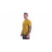 SENSOR MERINO AIR traveller pánské triko kr.rukáv mustard