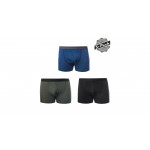 SENSOR MERINO AIR 3-PACK pánské trenky černá/tm.modrá/olive