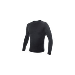 SENSOR MERINO AIR pánské triko dl.rukáv černá