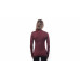 SENSOR MERINO AIR dámské triko dl.rukáv port red