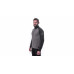SENSOR COOLMAX THERMO pánská mikina zip steel gray/černá