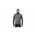 SENSOR COOLMAX THERMO pánská mikina zip steel gray/černá