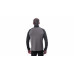SENSOR COOLMAX THERMO pánská mikina zip steel gray/černá