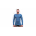 SENSOR MERINO AIR pánské triko dl.rukáv riviera blue