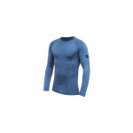 SENSOR MERINO AIR pánské triko dl.rukáv riviera blue