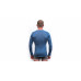 SENSOR MERINO AIR pánské triko dl.rukáv riviera blue