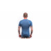 SENSOR MERINO AIR pánské triko kr.rukáv riviera blue