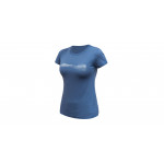 SENSOR MERINO AIR HILLS dámské triko kr.rukáv riviera blue
