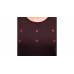 SENSOR MERINO BLEND TYPO dámské triko kr.rukáv port red