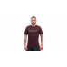 SENSOR MERINO BLEND ELEMENTS pánské triko kr.rukáv port red