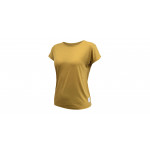 SENSOR MERINO AIR traveller dámské triko kr.rukáv mustard