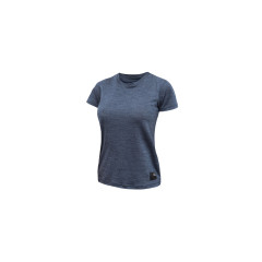 SENSOR MERINO LITE dámské triko kr.rukáv mottled blue