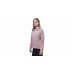 SENSOR MERINO UPPER traveller dámská mikina s kapucí dusty pink