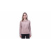 SENSOR MERINO UPPER traveller dámská mikina s kapucí dusty pink