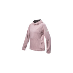 SENSOR MERINO UPPER traveller dámská mikina s kapucí dusty pink