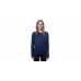 SENSOR MERINO UPPER traveller dámská mikina deep blue