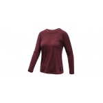 SENSOR MERINO AIR traveller dámské triko dl.rukáv port red